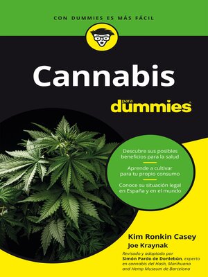 cover image of Cannabis para dummies